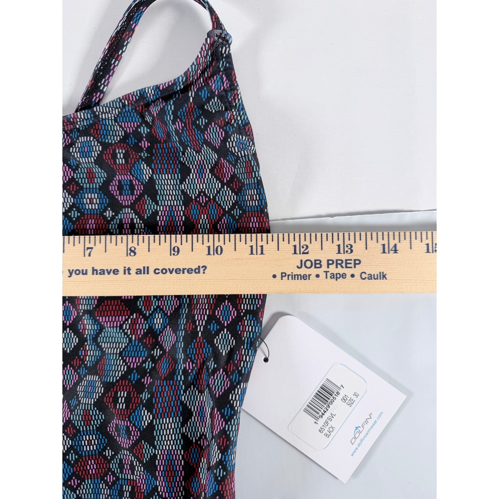 Dolfin Uglies Women’s Size 30 XS One Piece Swimsuit Geometric Diamond NWT