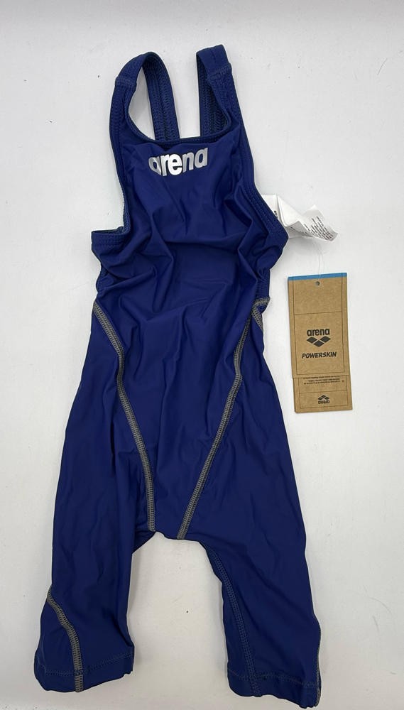 Arena Powerskin ST Next Junior Girls Kneeskin Tech Suit Navy Size 22 – New