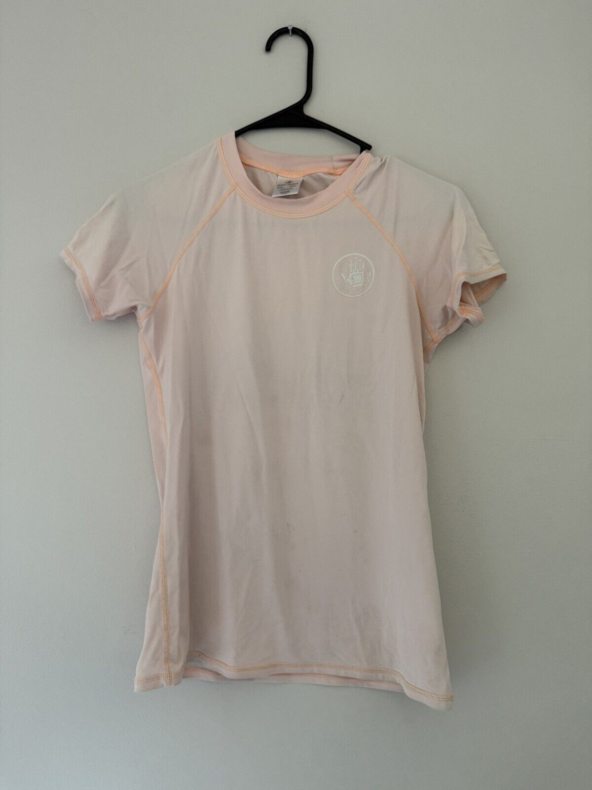 Body Glove Women’s size Small Pink Short-Sleeve Rash Guard nylon/spandex