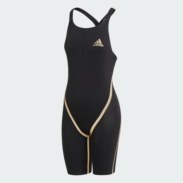 $450 Adidas Adizero XX Closed Back Swim Suit Speed Skin Knee FINA Women’s 24″