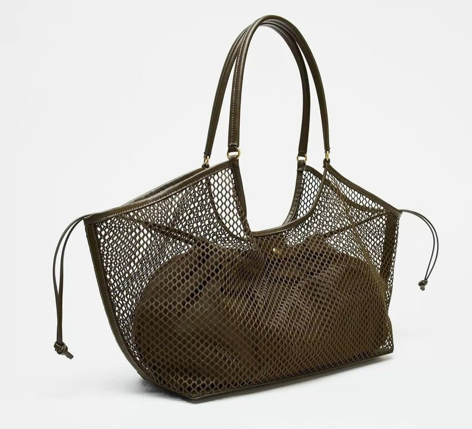 Large Mesh Hobo for Women Summer Beach Bag with Inner Bag Large Tote Elegant …