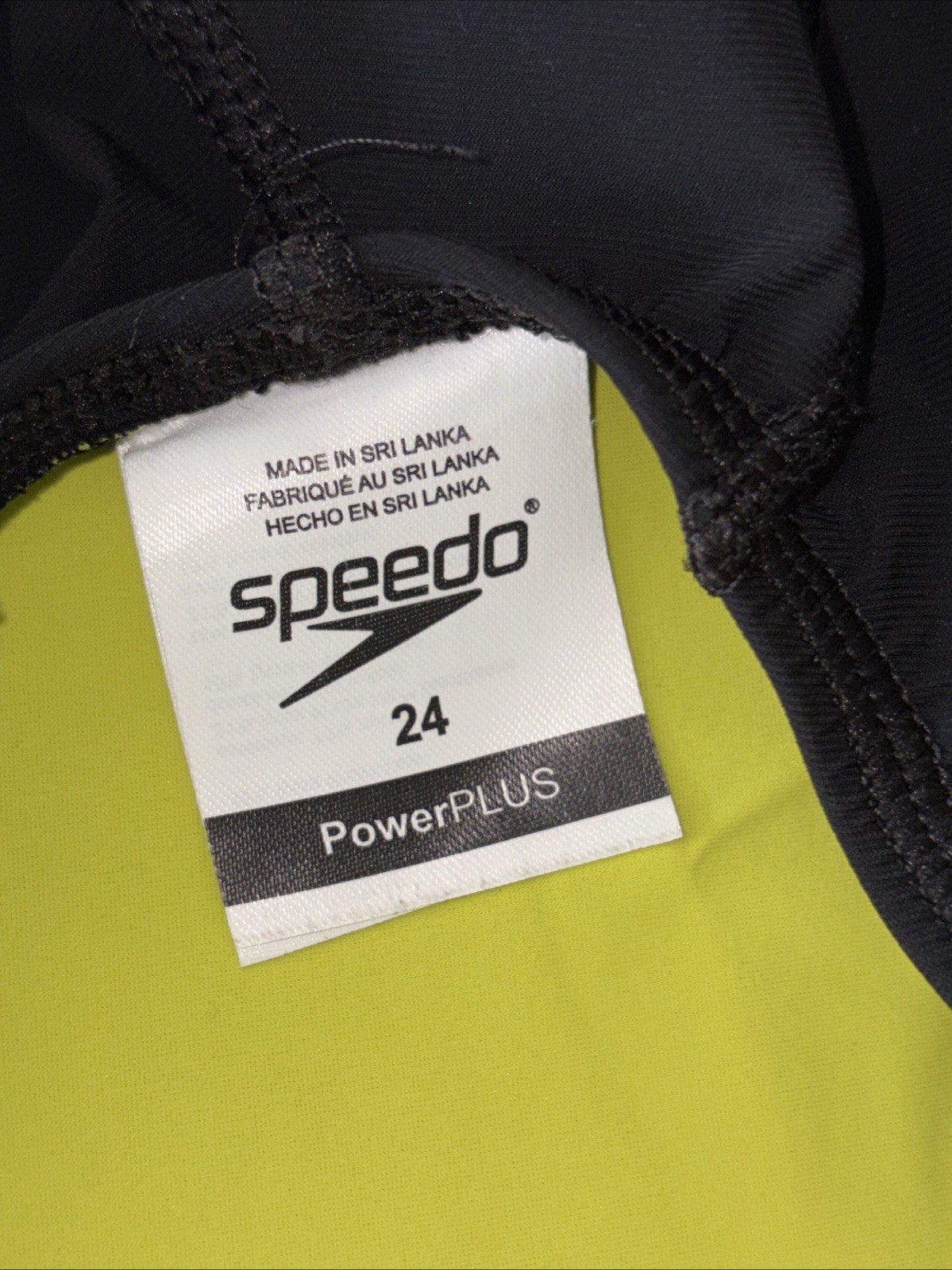 Speedo Vanquisher Solid Openback Kneeskin | FINA-Approved Tech Swim Suit Sz 24