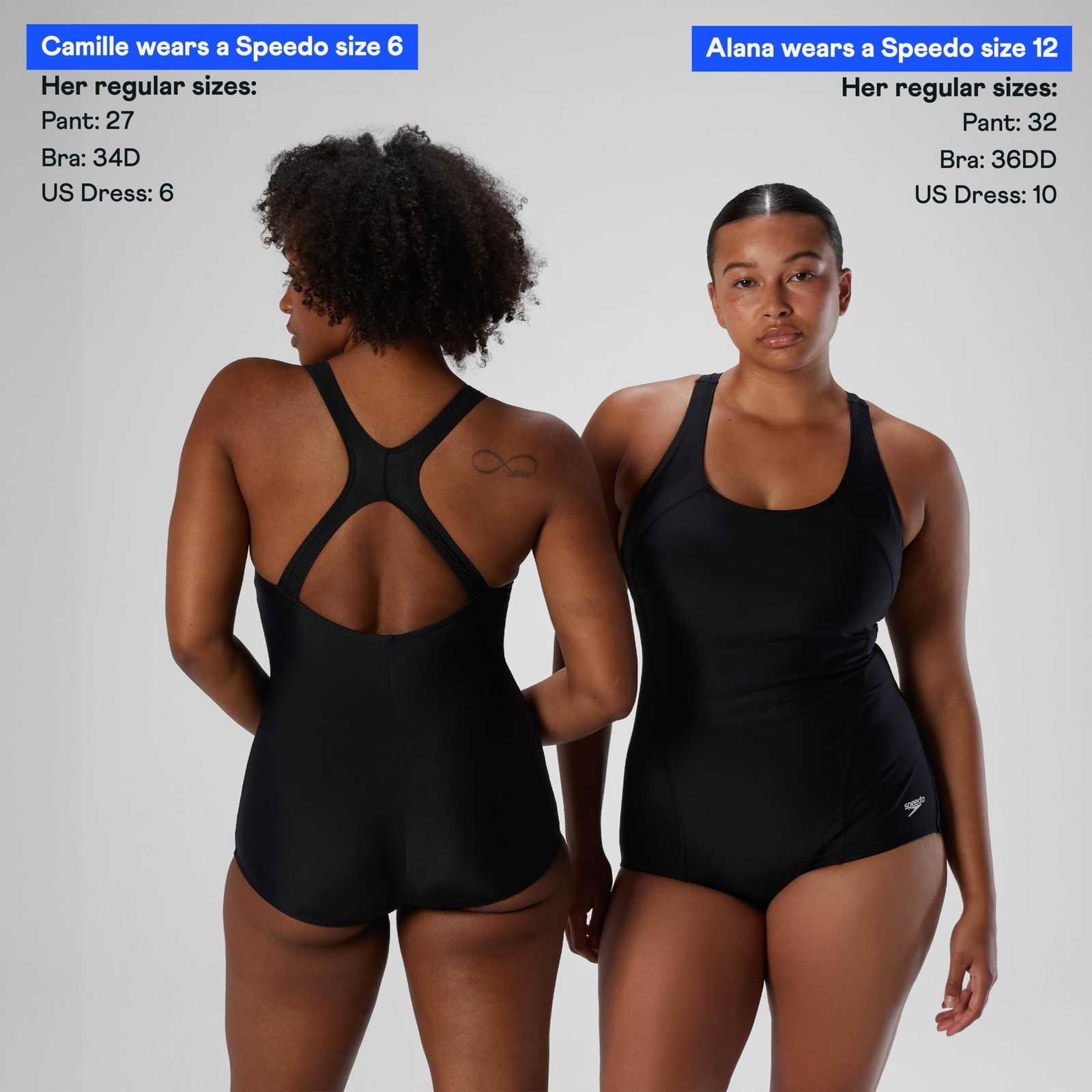 speedo Women’s Swimsuit One Piece PowerFlex Princess Seam Ultraback Conservat…