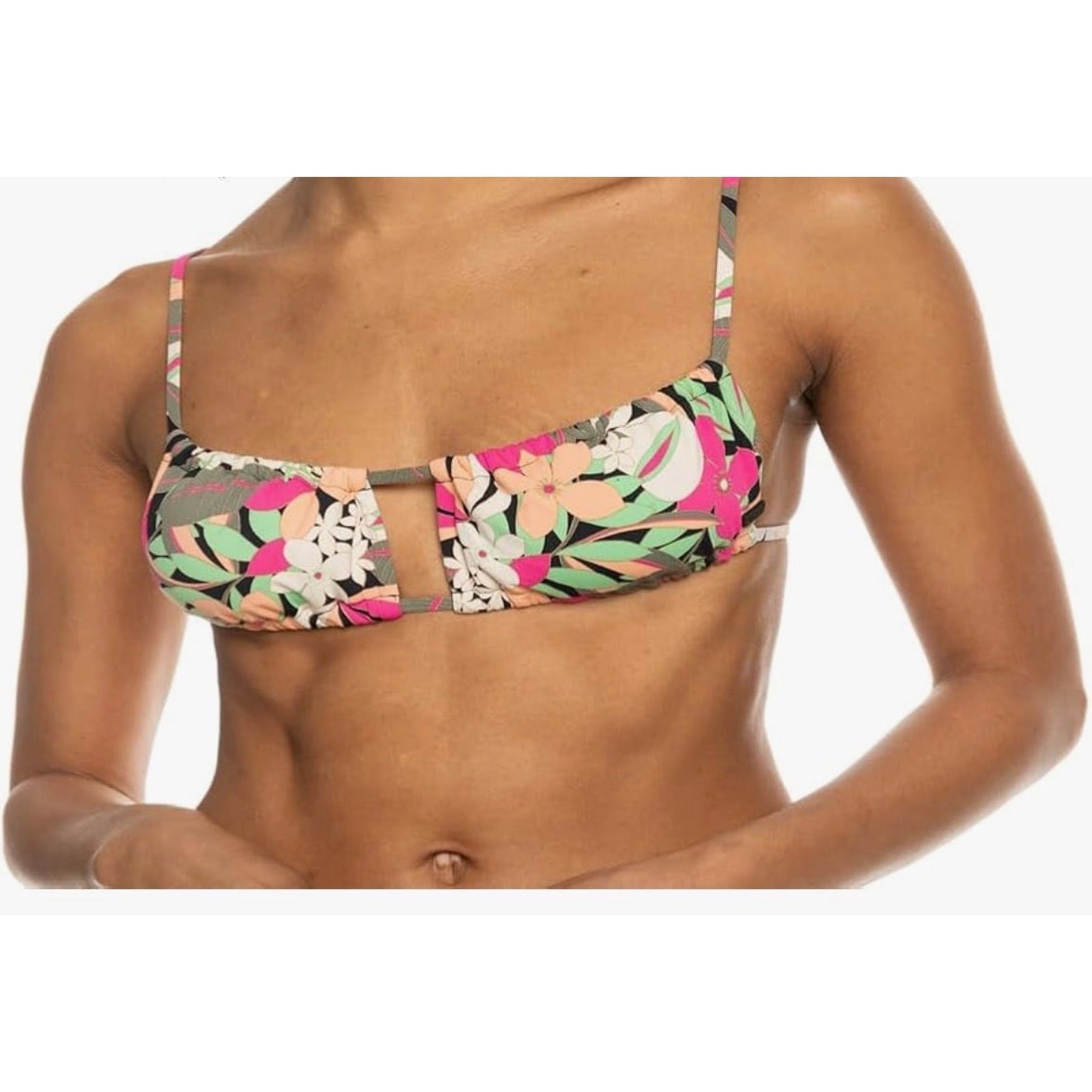 NWT Roxy PT Beach Classics Bralette Sz Medium Swimsuit Top