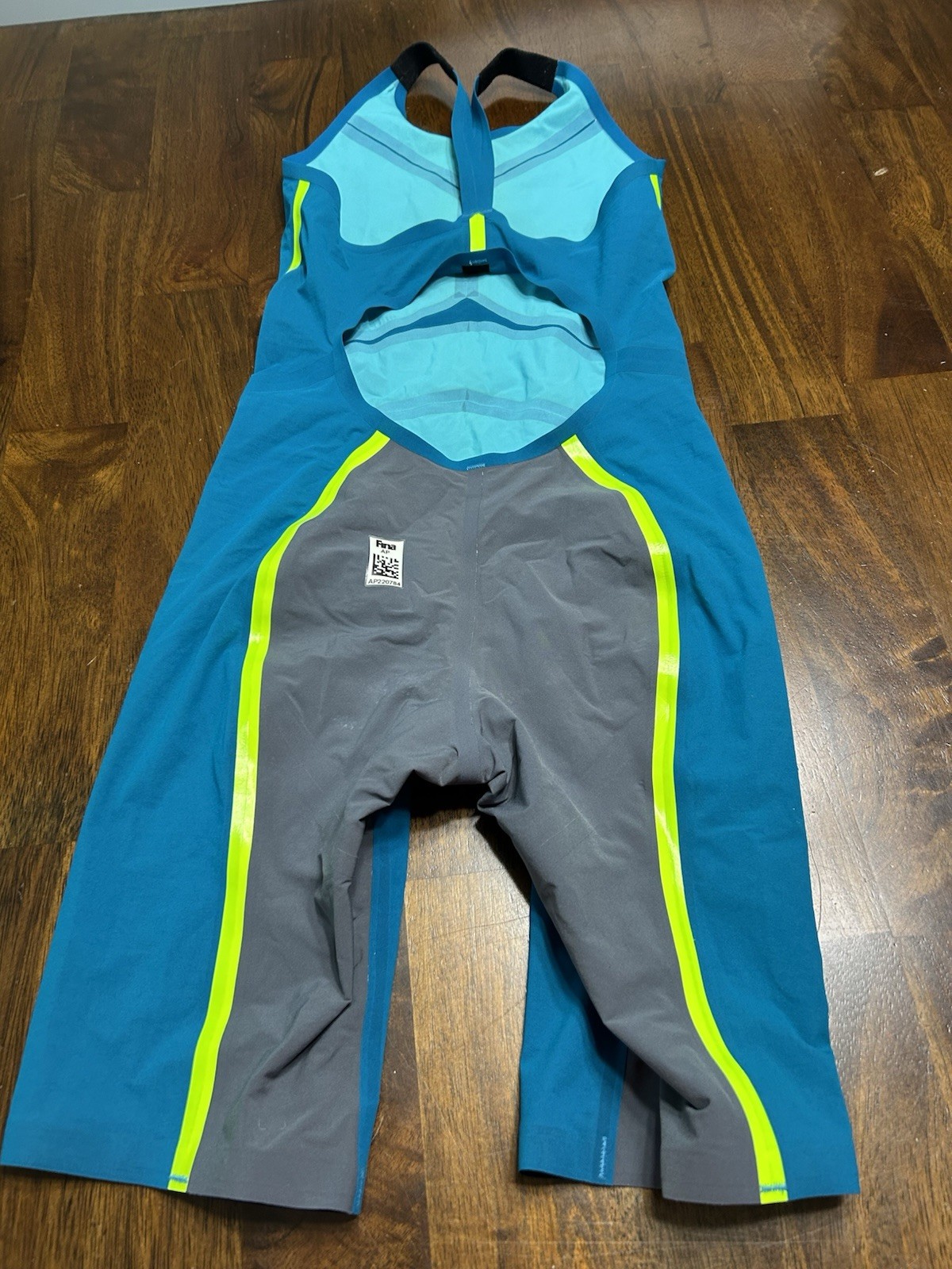 A3 Performance VICI Female Technical Racing Swimsuit Size 25 Teal