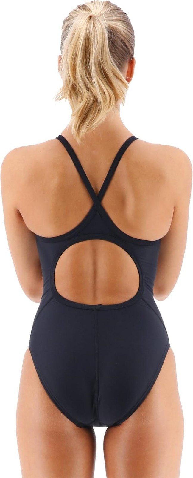 TYR Durafast Diamondfit Swimsuit Black Size 30 S Training One Piece NWT