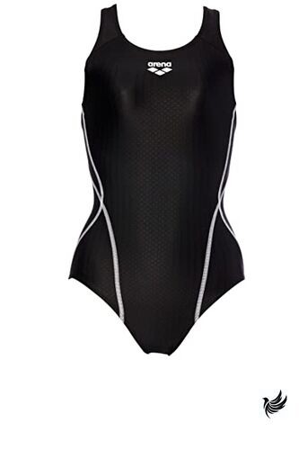 arena Aqua Racing Women’s Racing Swimsuit Black and White (BKWT) sizeS