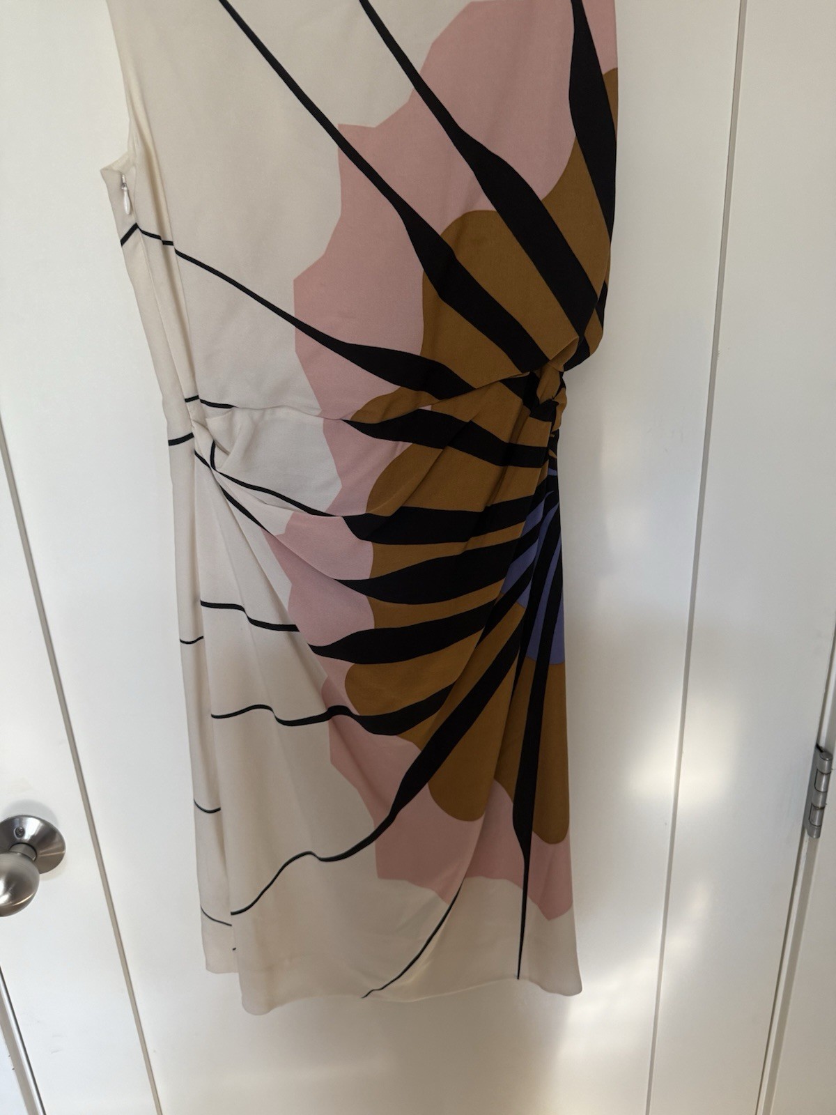 NWOT Diane Von Furstenberg Adalvino Silk Paper Sun Dress $465