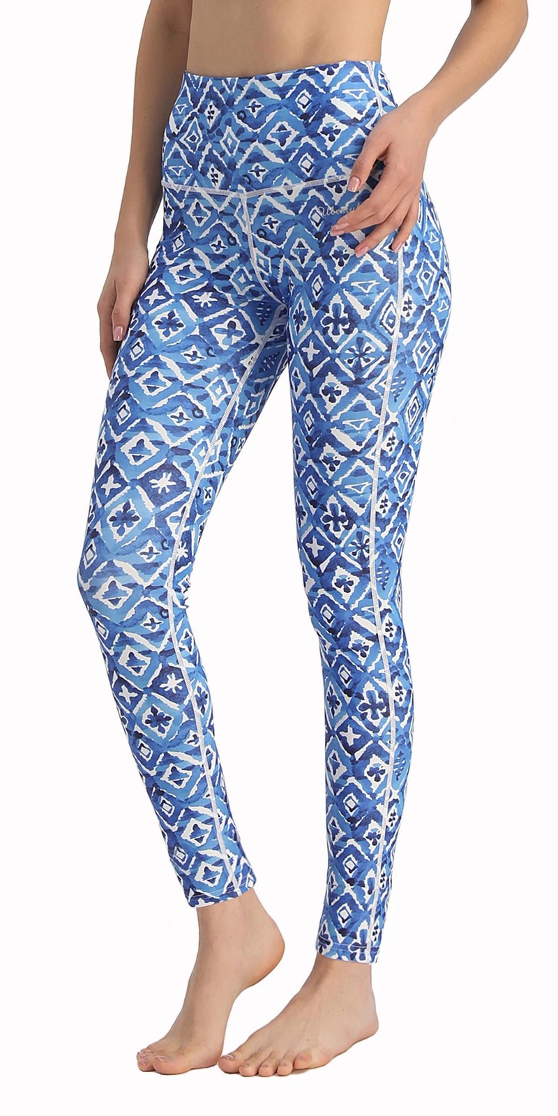 Ubestyle UPF 50+ High Waist Women’s Long Swim Pants Swim Leggings Swimming Ti…