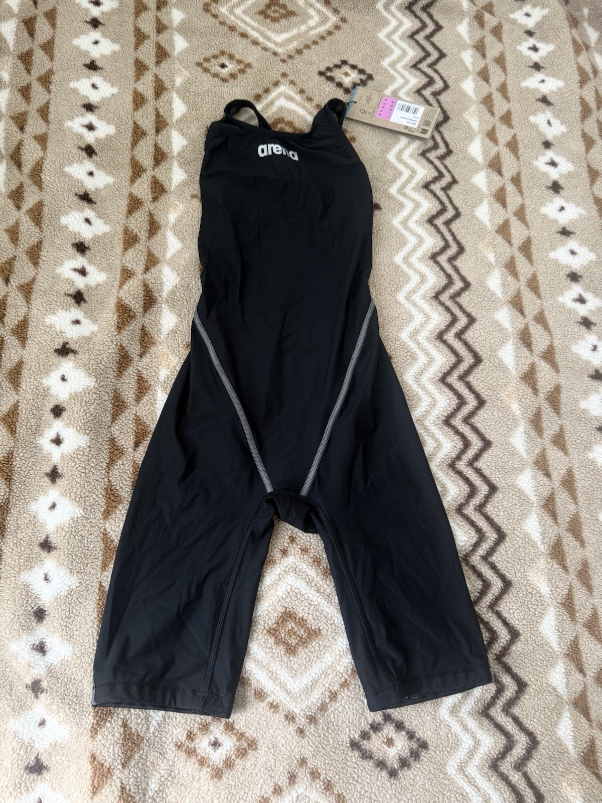 Arena Powerskin ST Next Open Back Kneeskin – Size US 28 / F 34 – NWT Black