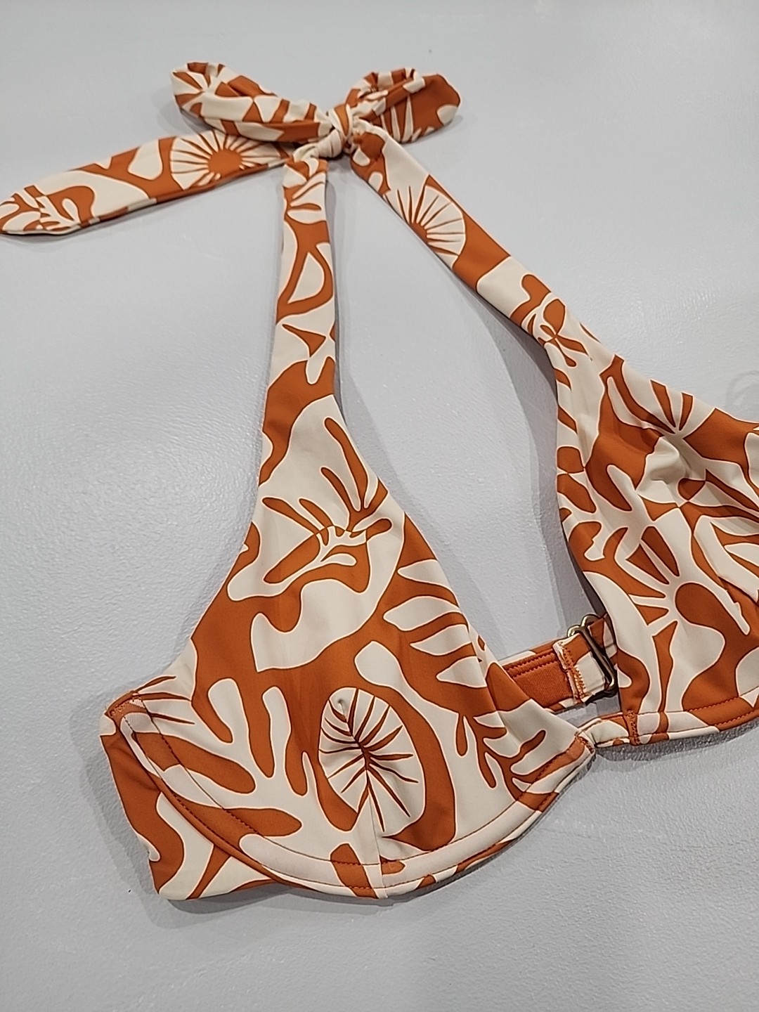 Billabong island Time Halter Bikini Top Reese U NNE0 SMALL S/8