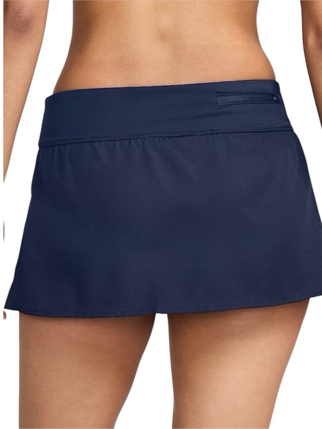 Nike Swim Skirt Navy Blue Swim Bottom Built In Brief UPF Women’s Large L