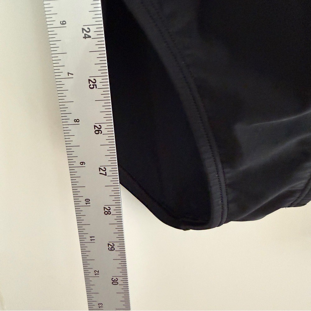 Speedo Black Racerback One Piece Swimsuit Size 14 Athletic Fit