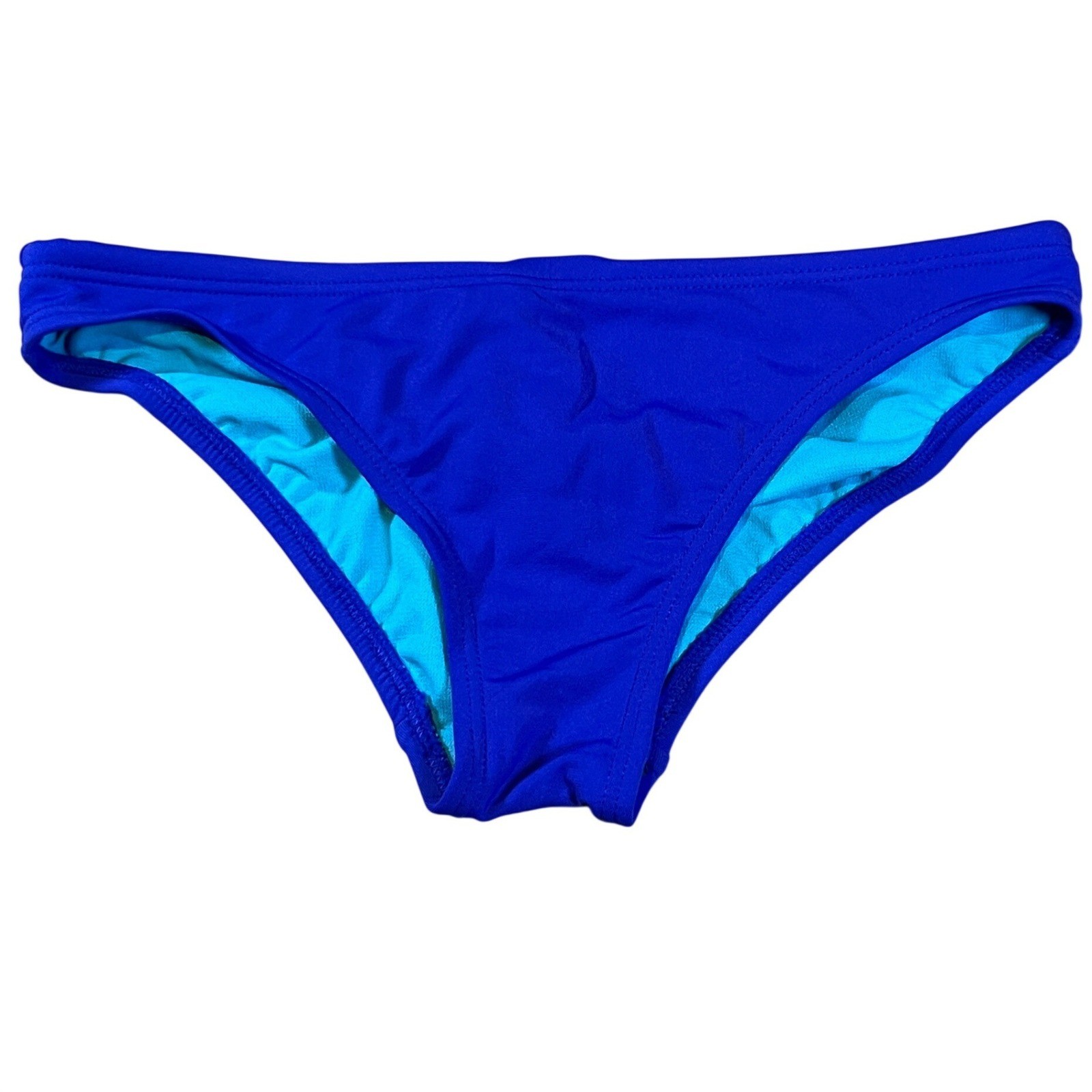 TYR Durafast One Royal Blue Classic Bikini Swim Bottom BSOD7A Womens Size M 8