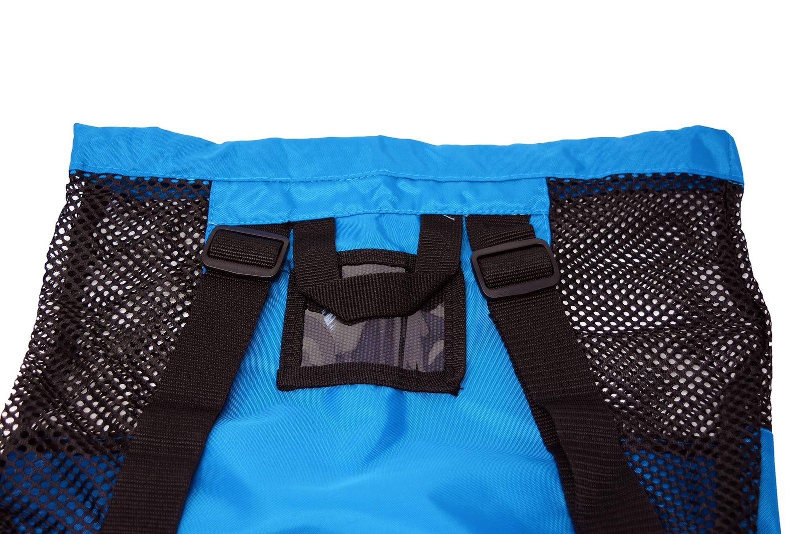 Adoretex Quick Dry Mesh Equipment Sport Drawstring Gym Swim Bag Blue
