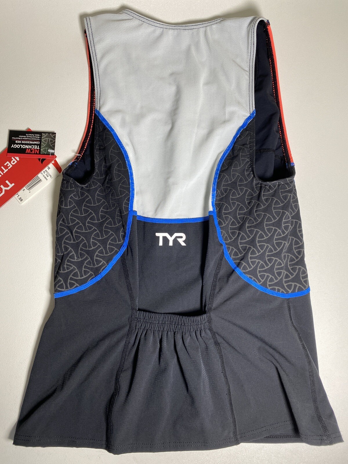 TYR Womens Loose Singlet With Bra Size Small NWD Swim Competitor