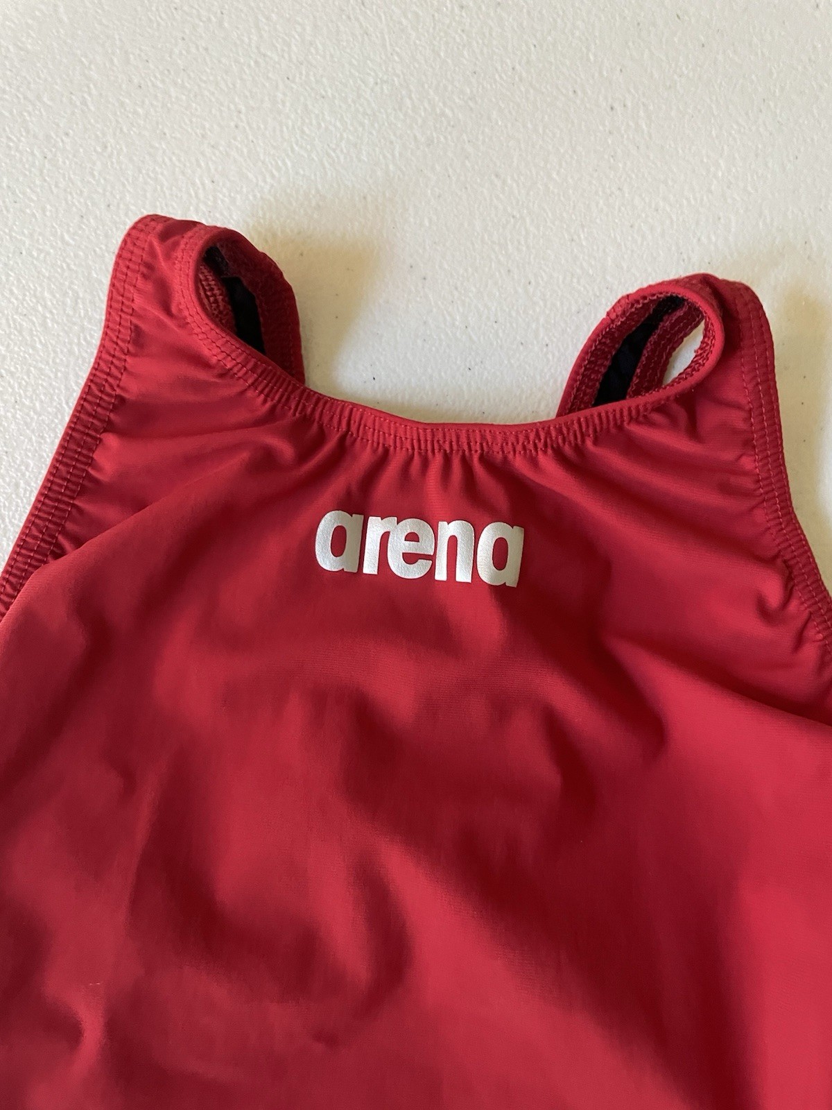 Arena Womens FINA Speedsuit Sz 26 Powerskin 2.0 Red Tech Swimsuit Knee Length