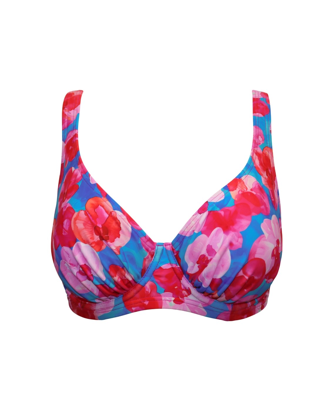 Pour Moi Marrakesh Bikini Top Non Padded Underwired Womens Swimwear 29610