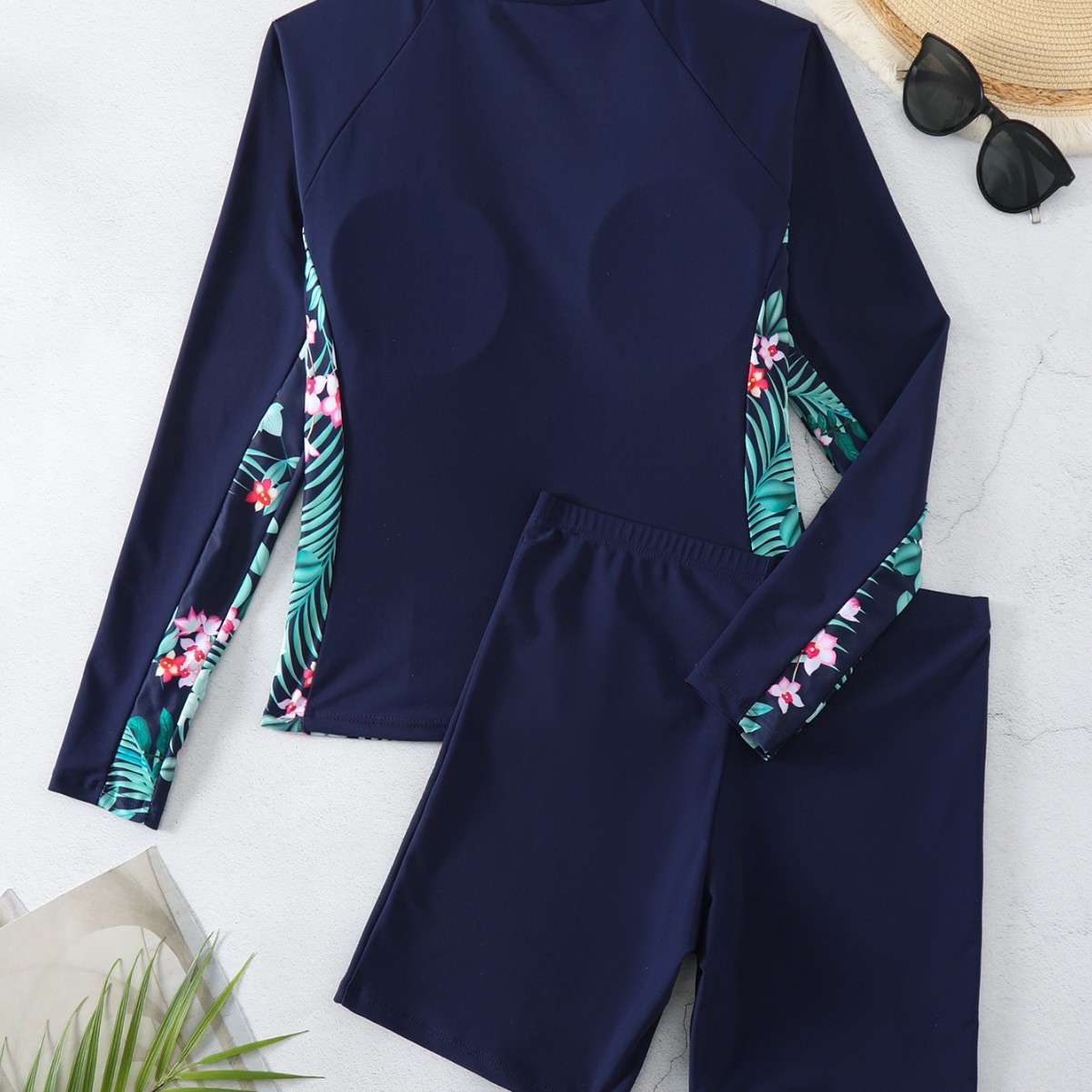 Swimsuits for Women 2 Pieces Rash Guard Wetsuit XS Small Medium Large Size 2-12