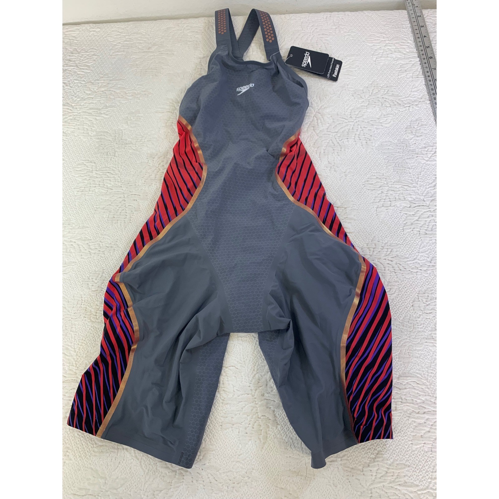 Speedo LZR Pure Intent Fastskin Openback Kneeskin Limited Edition Tech Suit 28