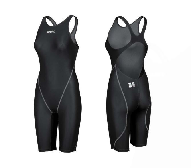 Arena ST NEXT OB Powerskin Race Suit Size US 24 Black 00587350 Women Girls NWT