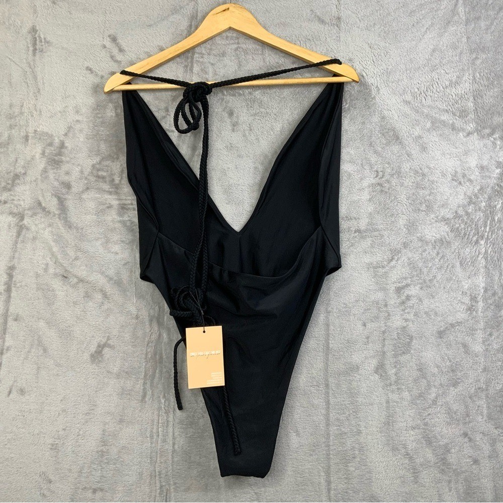 Mars The Label. The Fishtail Swimsuit. Black. UK Size 18. (NWT).