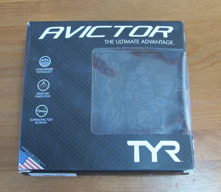 TYR Women’s Avictor Venom Closed Back Swimsuit Black/Grey Size 23 AVFC6A
