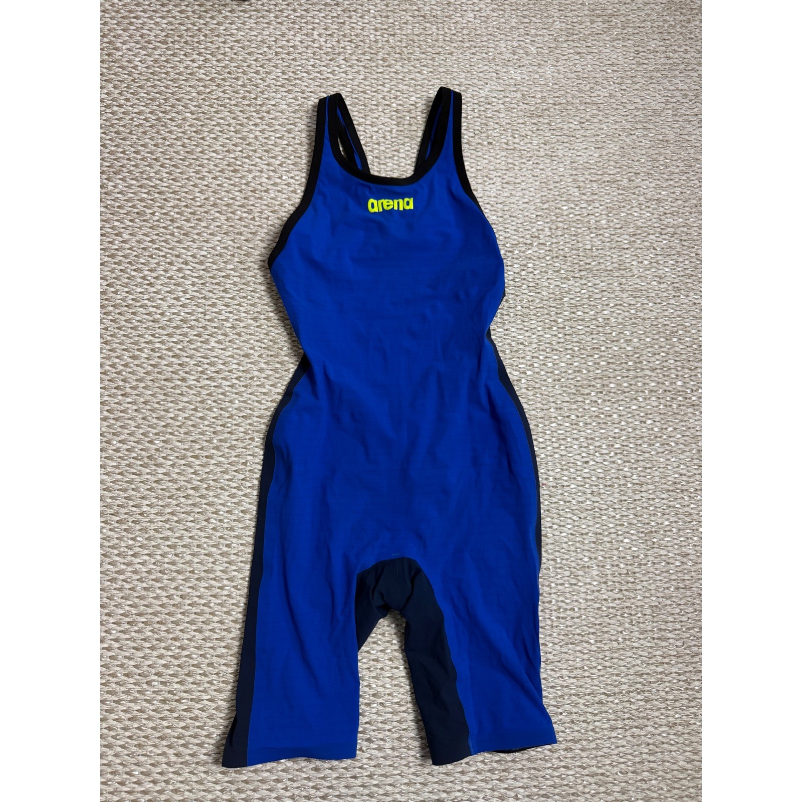 Arena Powerskin Carbon Air Kneeskin Technical Racing Swimsuit Blue Womens 26