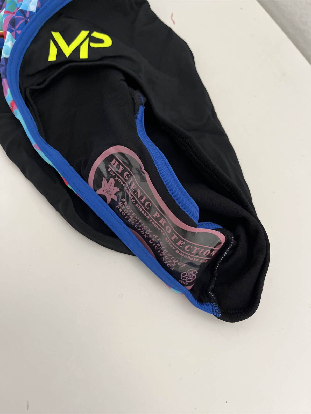 Size 32 Michael Phelps Racing Swim Suit Aqua Infinity Tech! Women Chrystal READ!