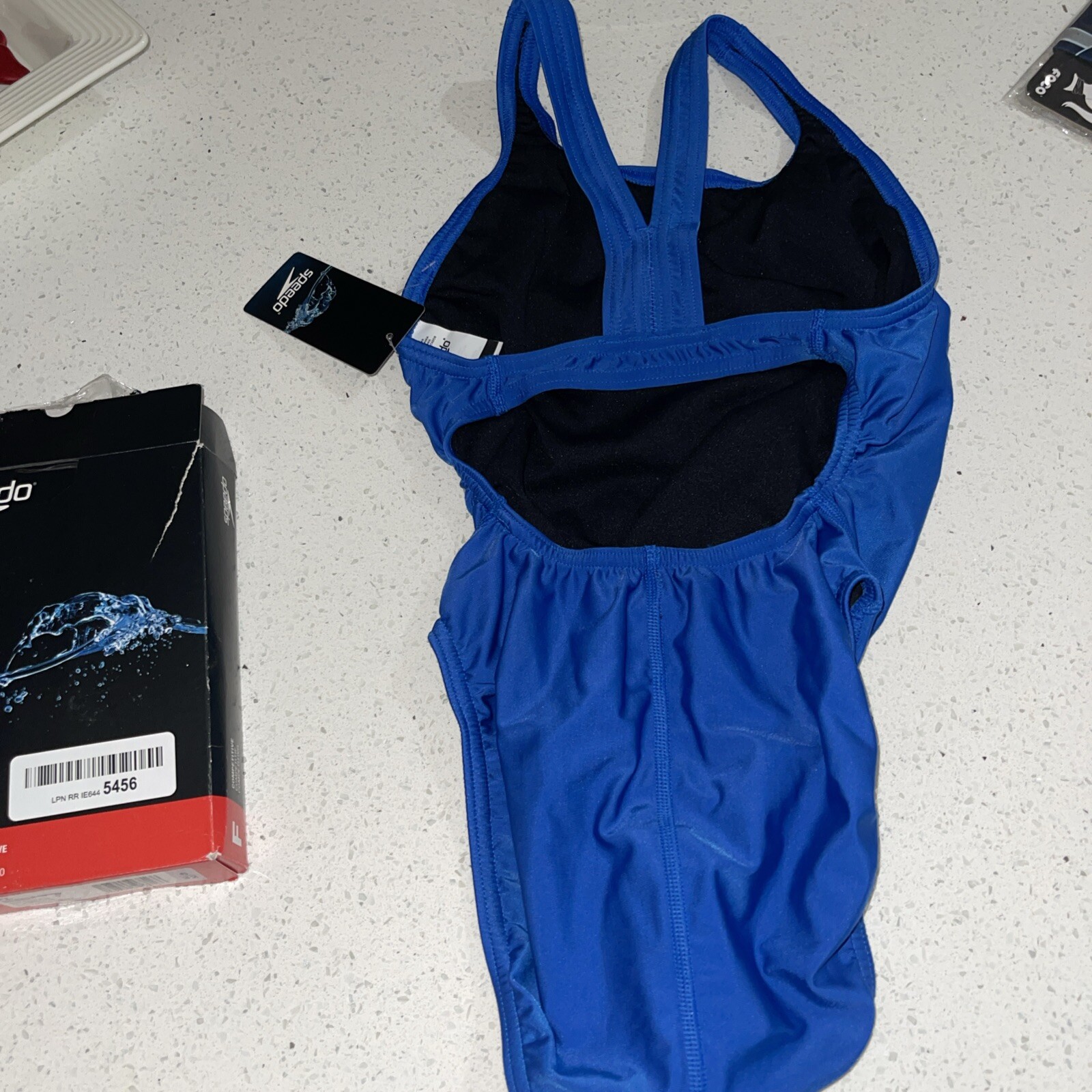 Speedo Women’s Swimsuit Solid Super Pro Team Royal Blue 6/32 NWT