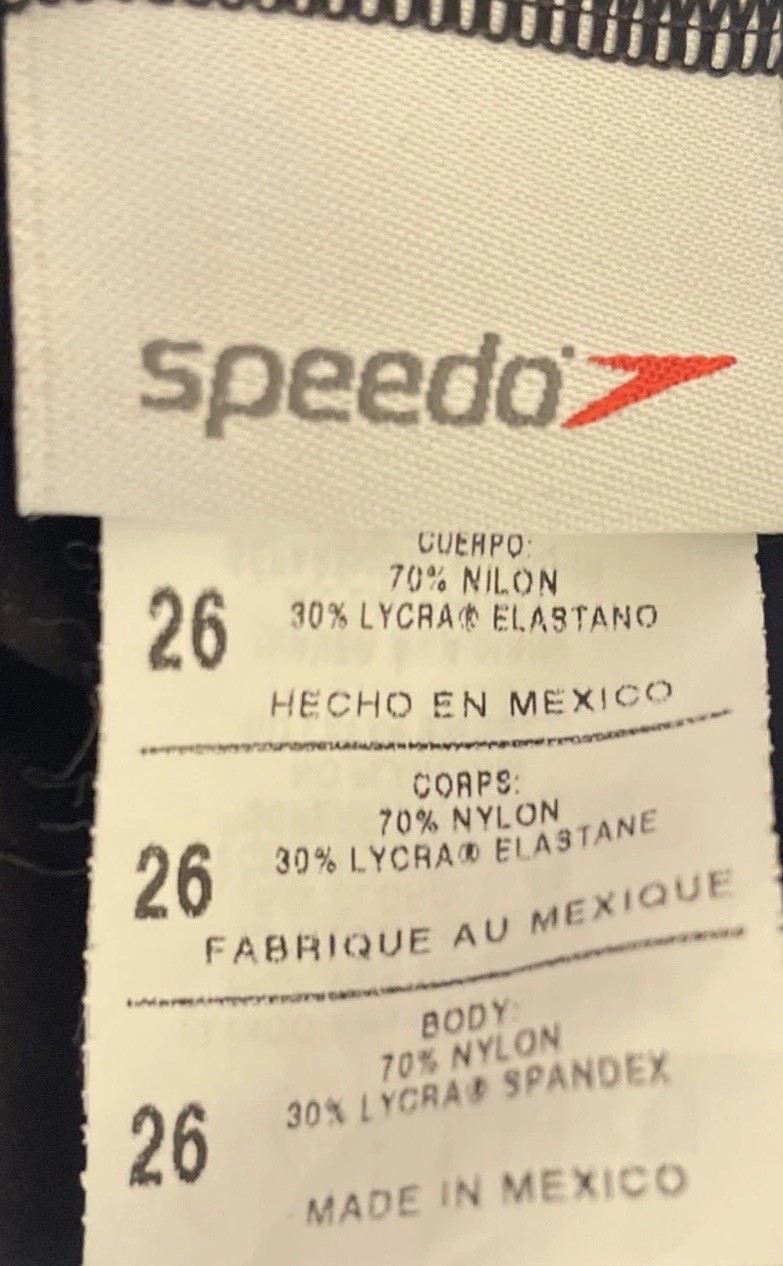 New/Tags. Never Worn Women’s Speedo Kneeskin Open Back Size 26 Fastskin FS-PRO