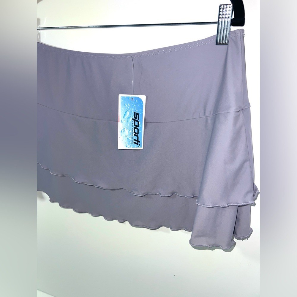 NWT Sporti Lycra Sport solid cover up swim skirt XL
