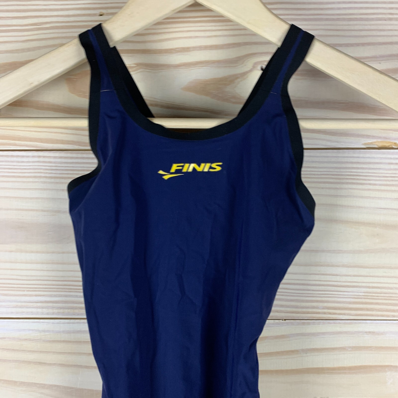 FINIS Competive Fina AJ Open Back Technical Racing Swim Suit Blue 20