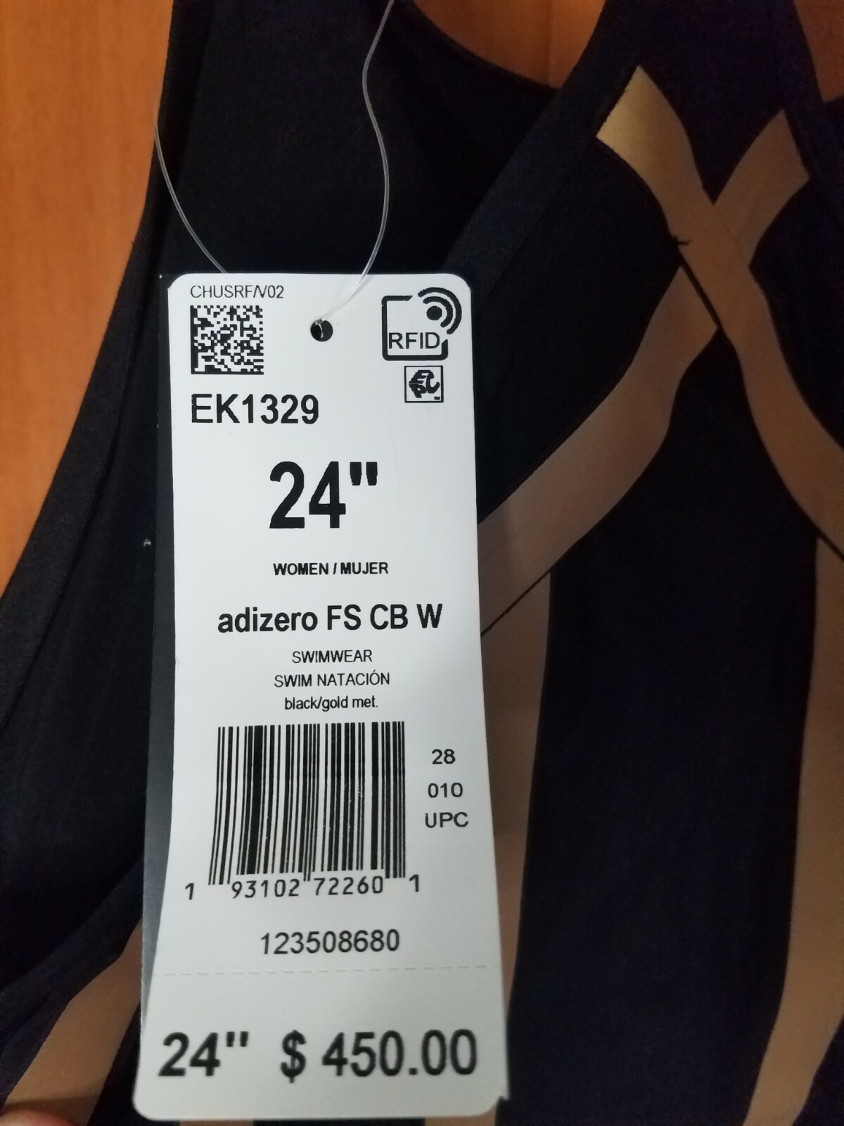 $450 Adidas Adizero XX Closed Back Swim Suit Speed Skin Knee FINA Women’s 24″