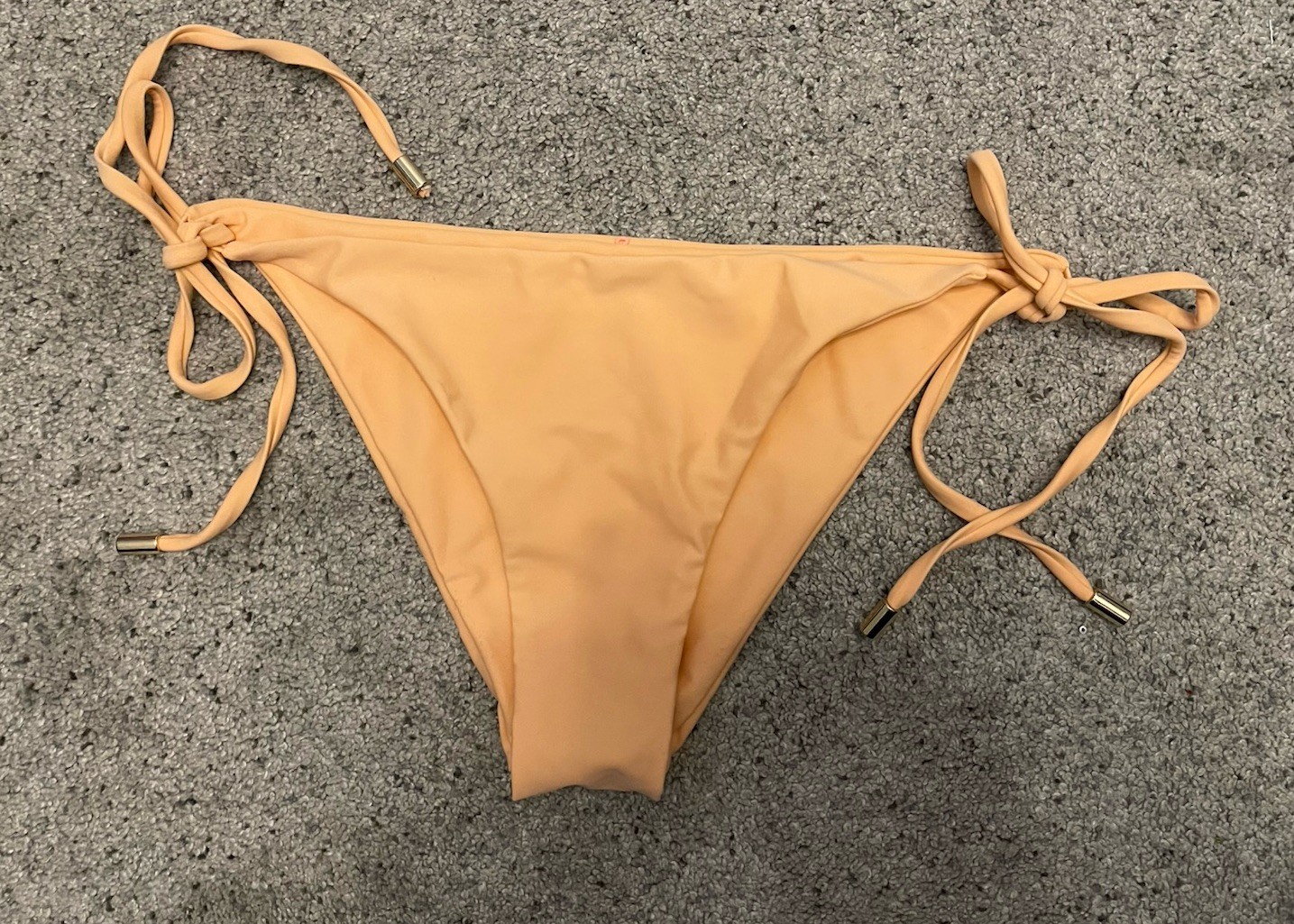 Monday Swim St. Barth’s Bikini Peach Medium Top & petite bottom beach Tropical