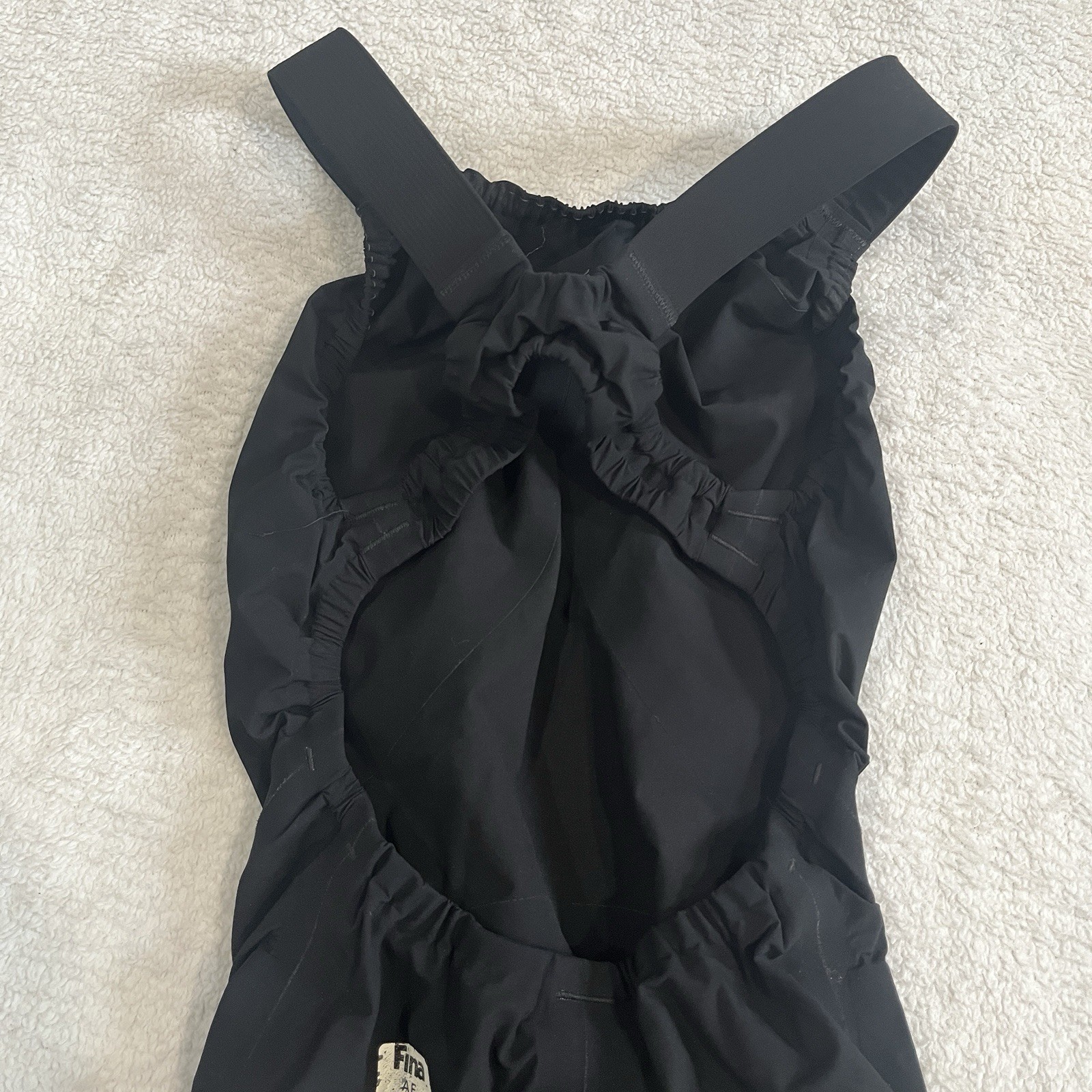 SPEEDO Womens Black LZR Racer Pro Recordbreaker Kneeskin Swim Suit Size 16