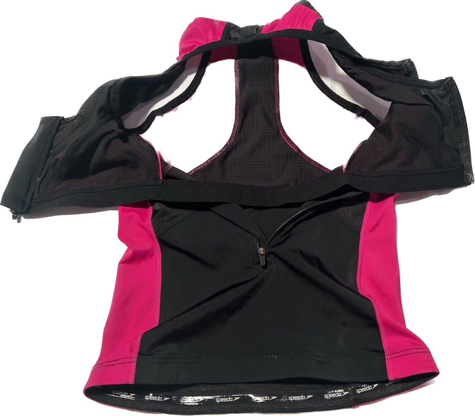 Speedo Women’s Fastskin Xenon Triathlon Sleeveless Top w/ Bra Size Small