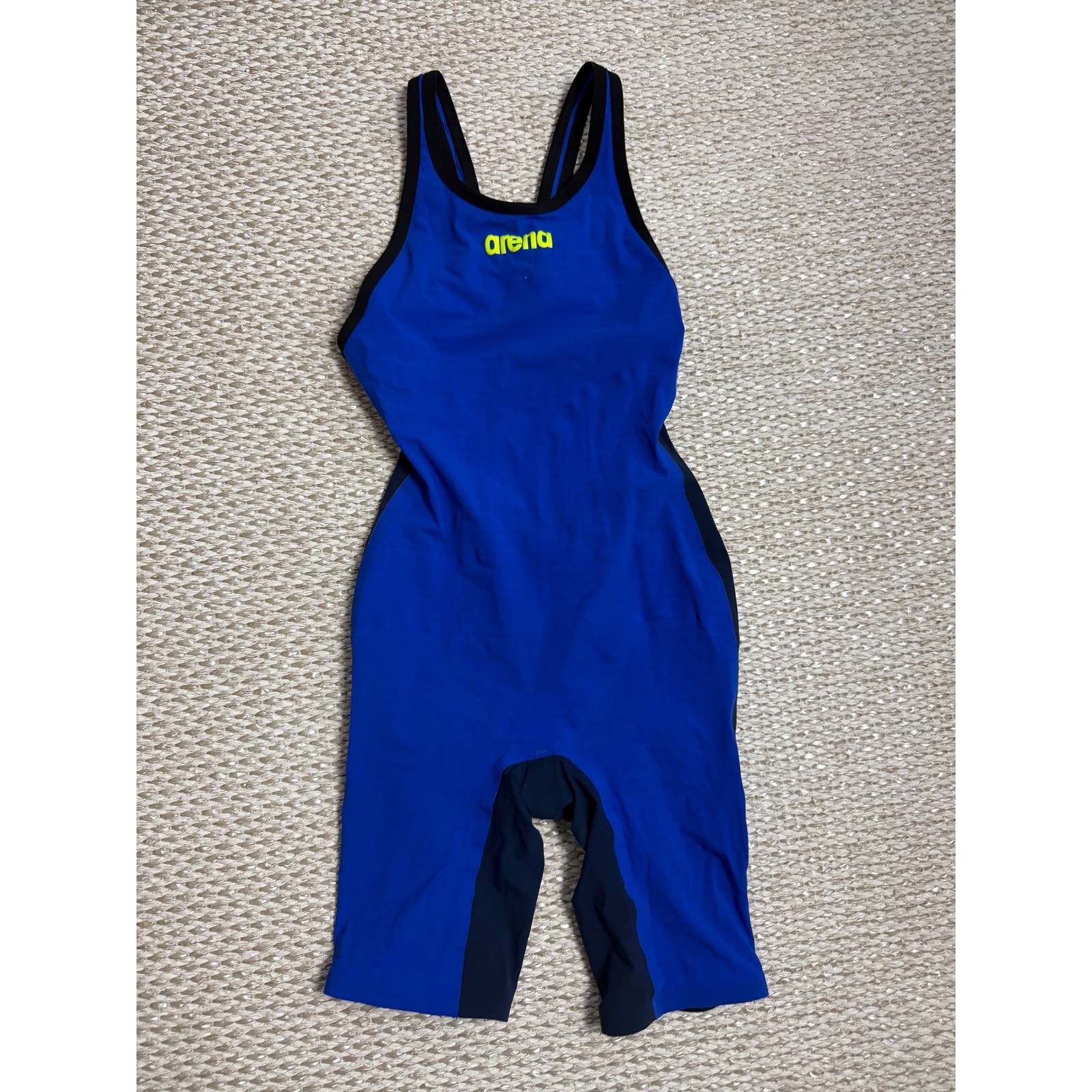Arena Powerskin Carbon Air Kneeskin Technical Racing Swimsuit Blue Womens 26