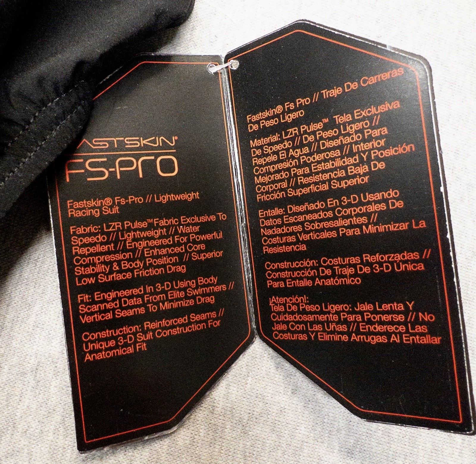 NWT Speedo Fastskin FS-Pro Racing Suit Womens 32 Swimming Competition