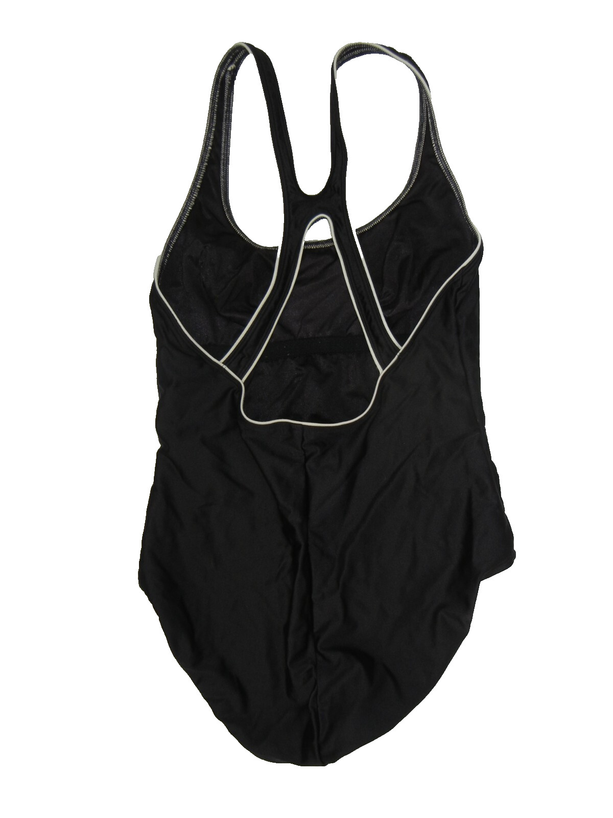 SPEEDO Black Nylon/Spandex ONE-PIECE SWIM-SUIT Racing Beach Pool Spa Women’s 6