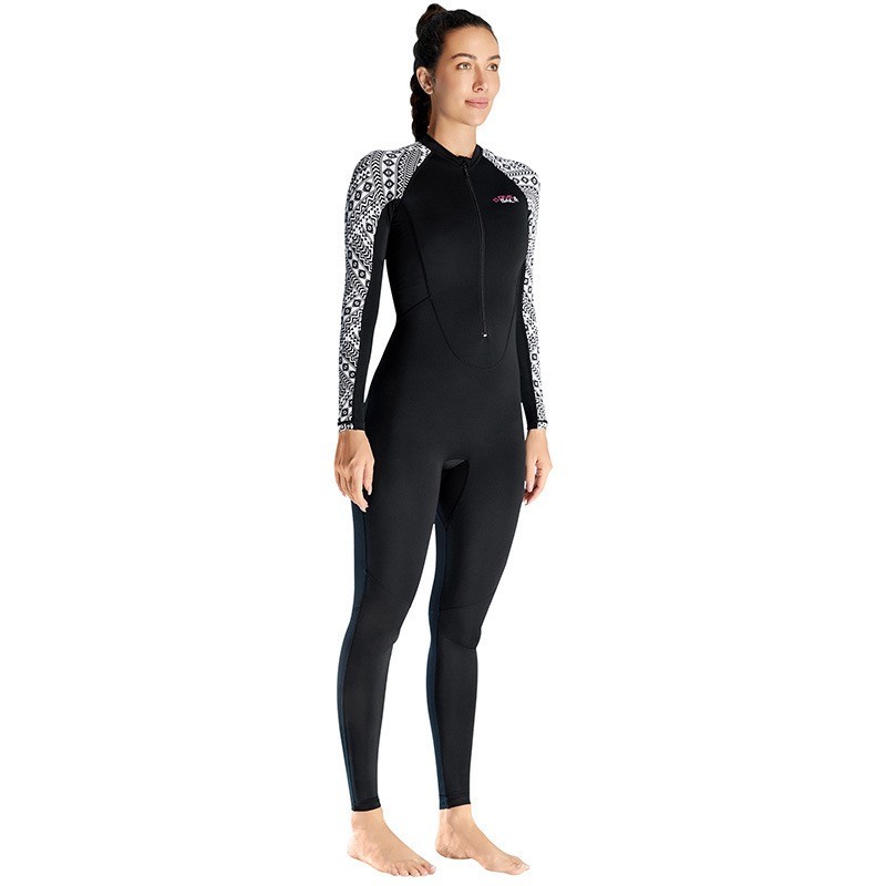 Dive Skins Swimsuit Full Body Rash Guard for Men Women Long Sleeve UV Wetsuits