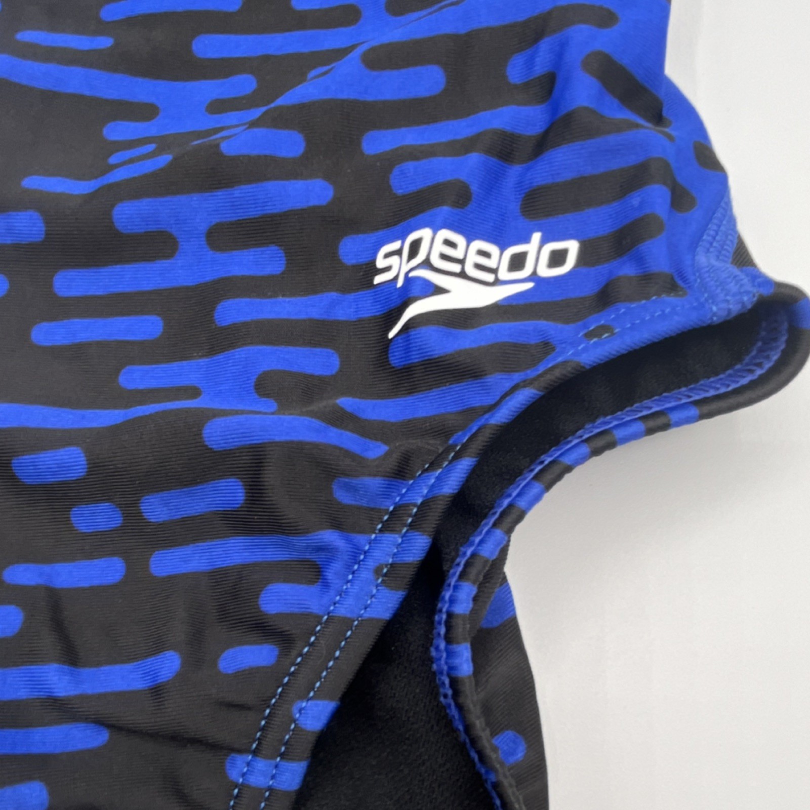 NEW Speedo Pro LT Women’s Competitive Swim One Piece Swimsuit Blue Black Size 24