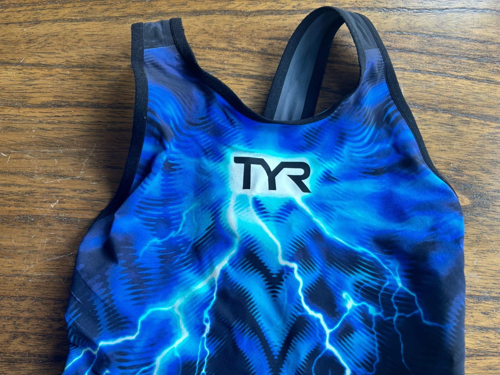TYR Venzo Phantom Oblivion Closed Back Blue Womens Sz 23