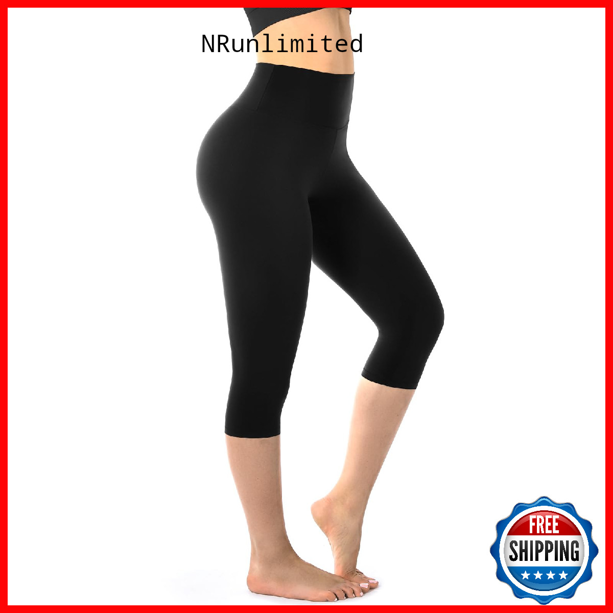 Walifrey Capri Leggings For Women Buttery Soft High Waisted Leggings For Gym