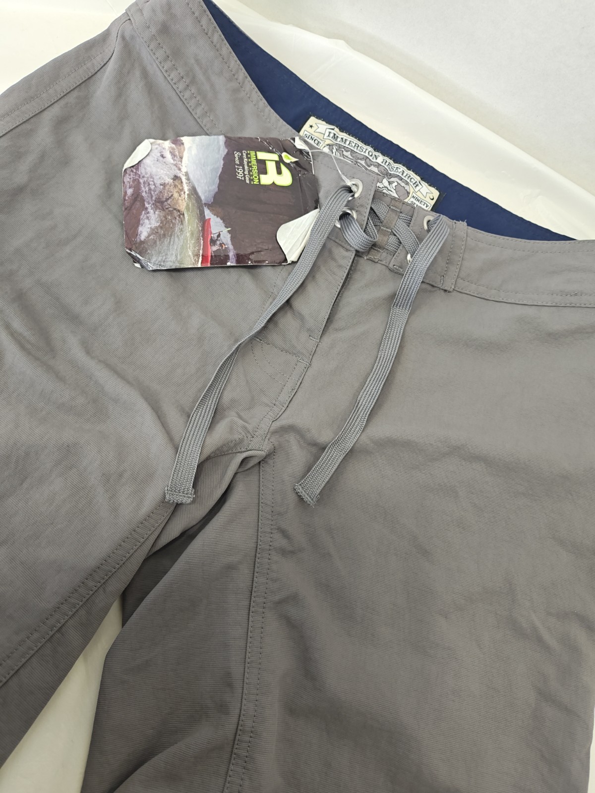 NWT Immersion Research Womens Guide Shorts Size 8 Gray Kayak Raft Board Shorts
