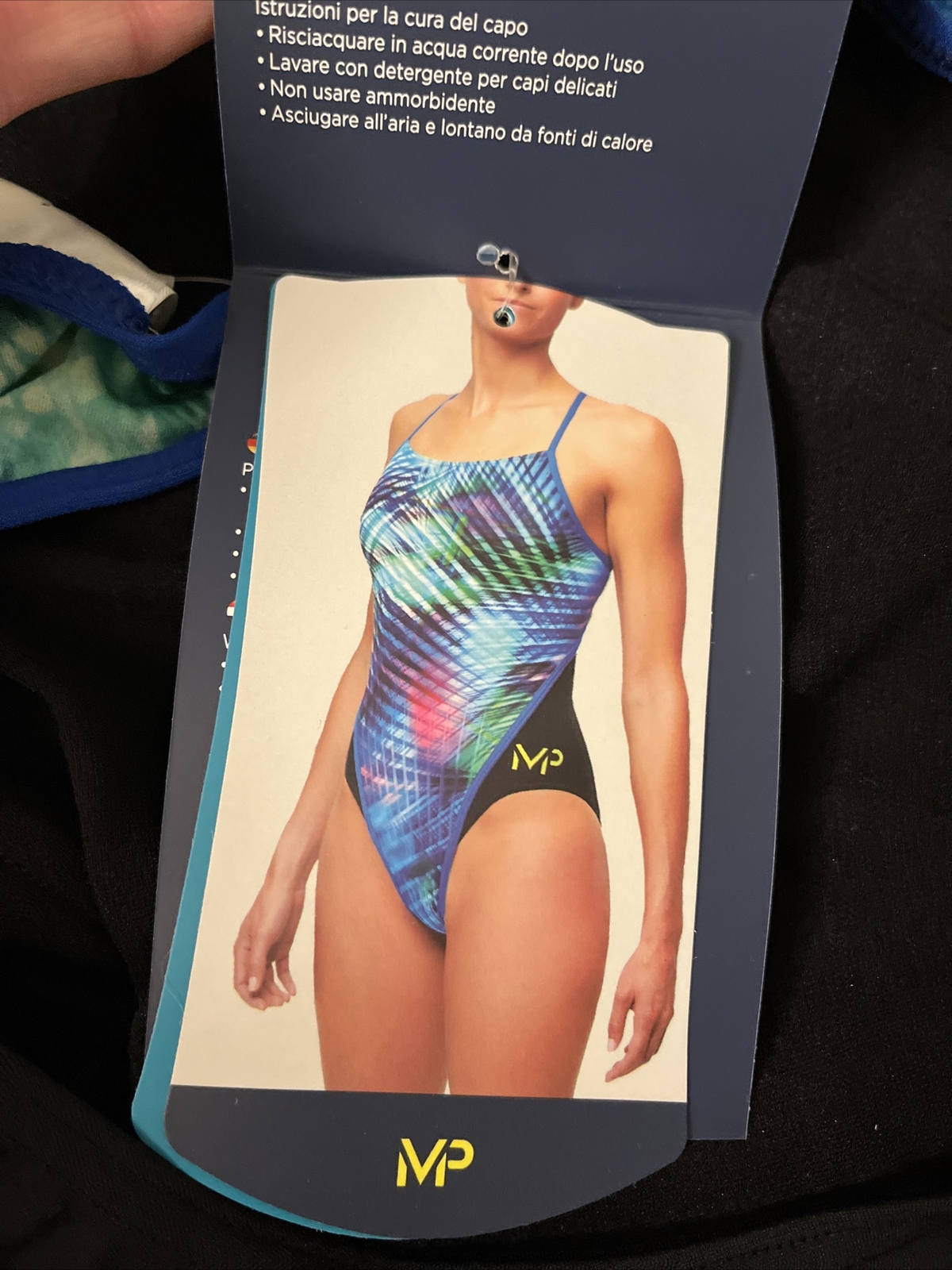 Size 32 Michael Phelps Racing Swim Suit Aqua Infinity Tech! Women Vital READ!