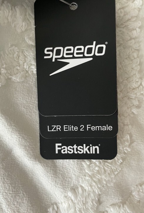 Speedo Women’s LZR Racer Elite 2, Size 25 Open Back, Comfort Straps Kneeskin