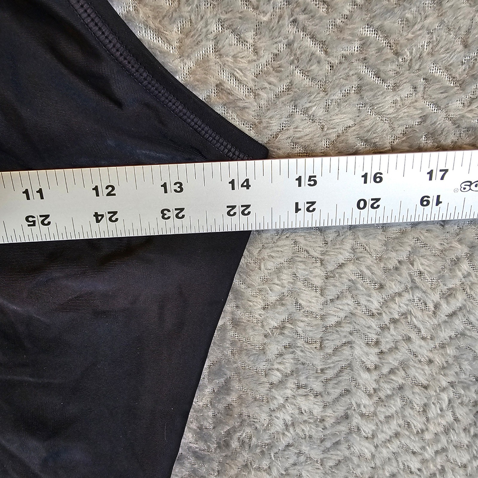 Nike Swim Womens Black Performance Crossback One Piece Swimsuit Size 34 8