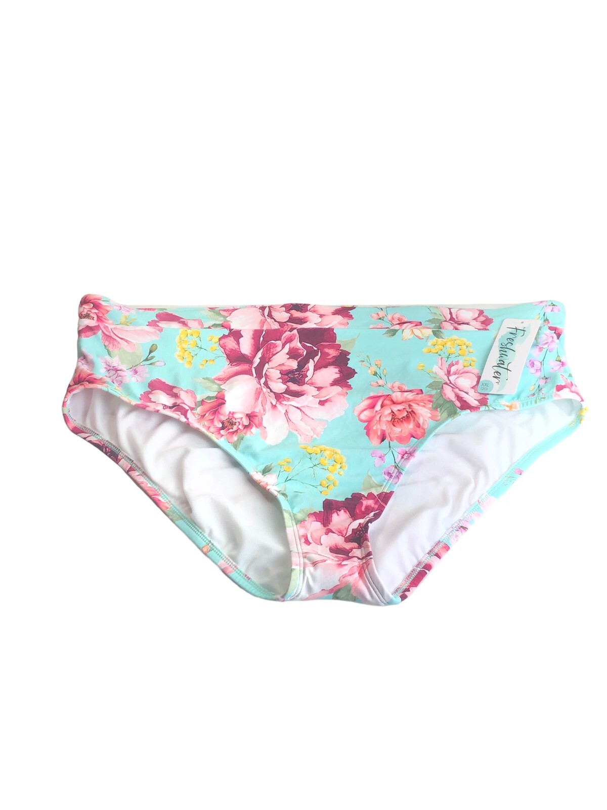 Freshwater Swimwear Bottoms Brief Panty Bikini Women’s Plus Size XXL High Waist