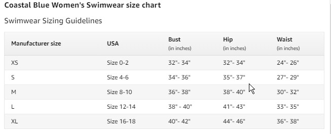 Coastal Blue Women’s Control One Piece Swimsuit Polished Palm Size Small NWOT